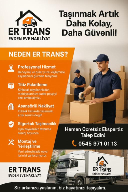 Adana Evden Eve Nakliyat ve Taşımacılık - Adana Er Trans Nakliyat